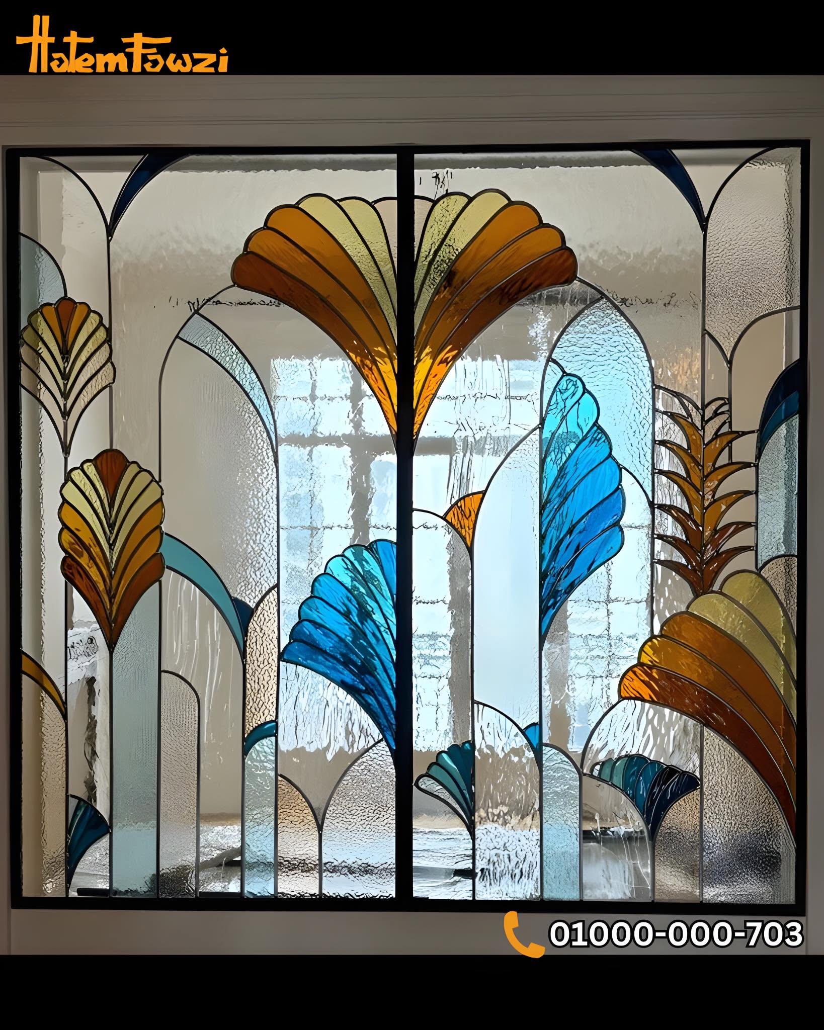 Colored Stained Glass Window