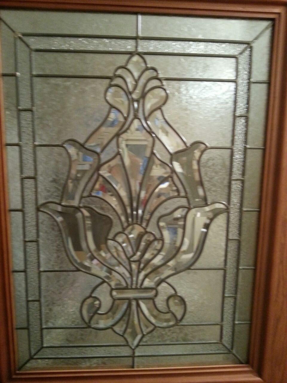 Islamic geometric engraved screen