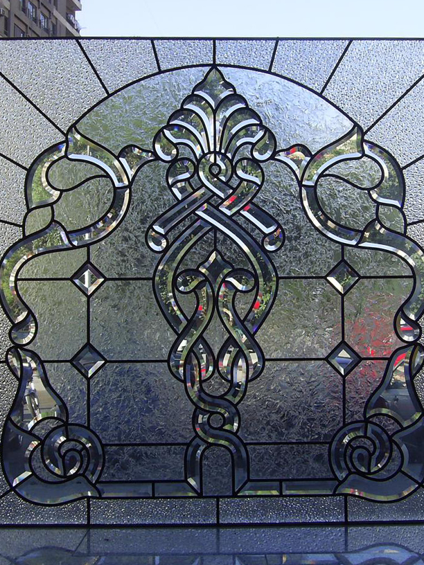 Crystal frieze detail