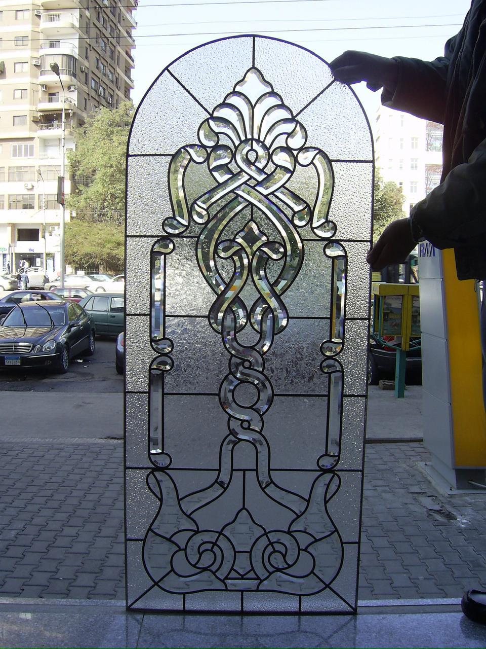 Cut-Crystal Room Divider