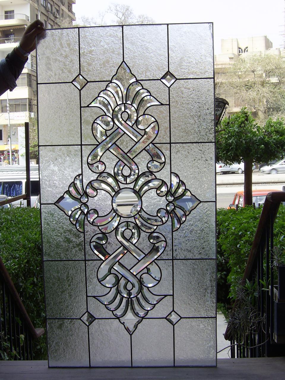Crystal Medallion Panel