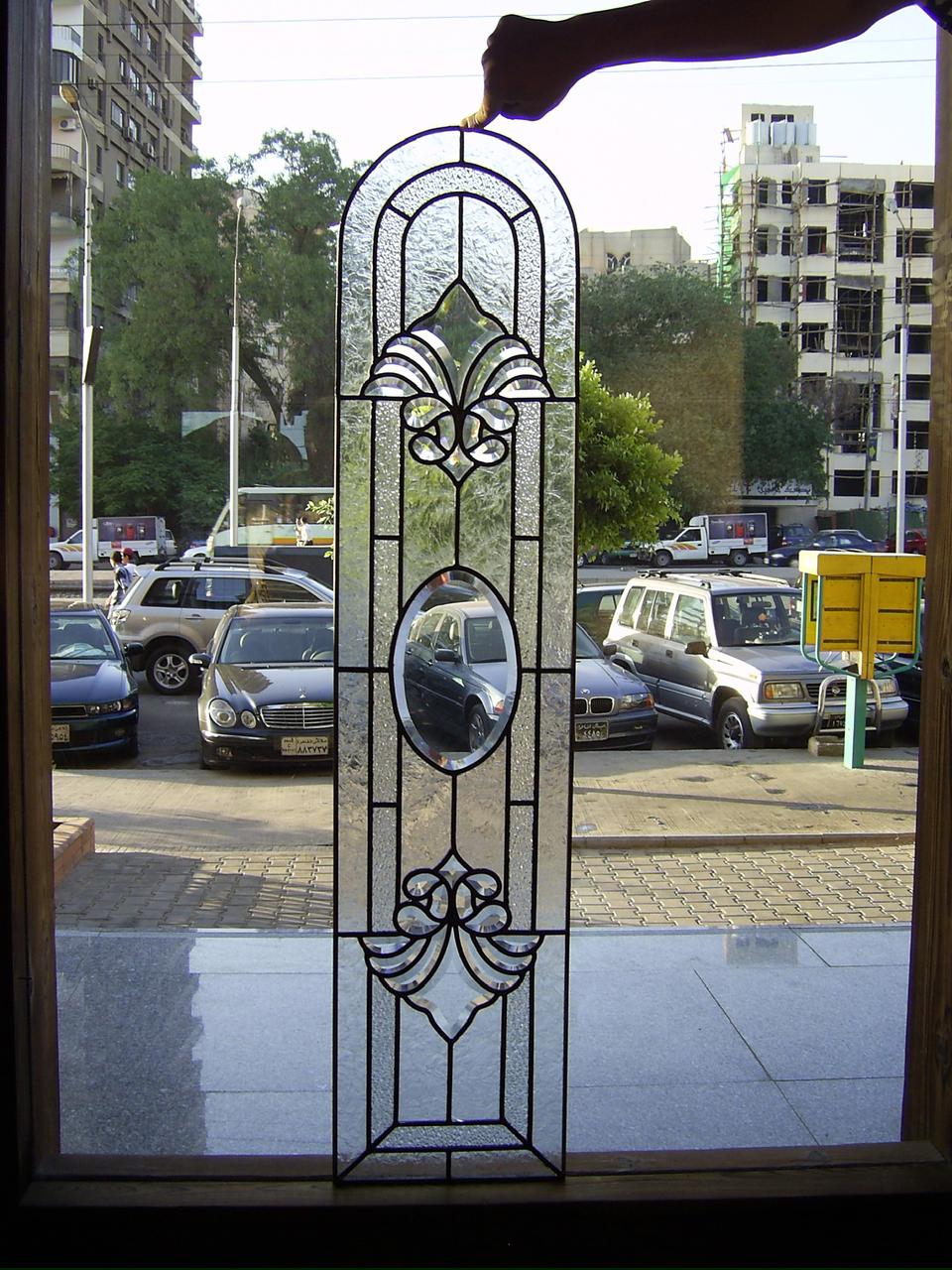 Lead Came Crystal Door